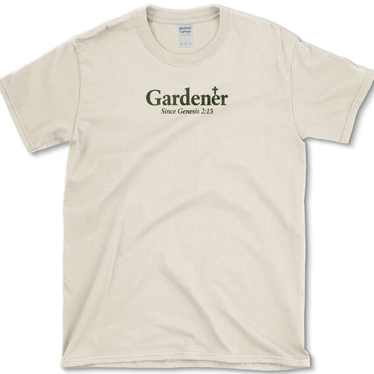 Gardener Since Genesis T-Shirt Natural / S Essential Tees