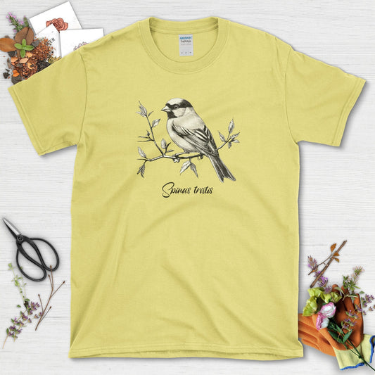 Goldfinch Bird Lovers T-Shirt Cornsilk / S T-Shirt