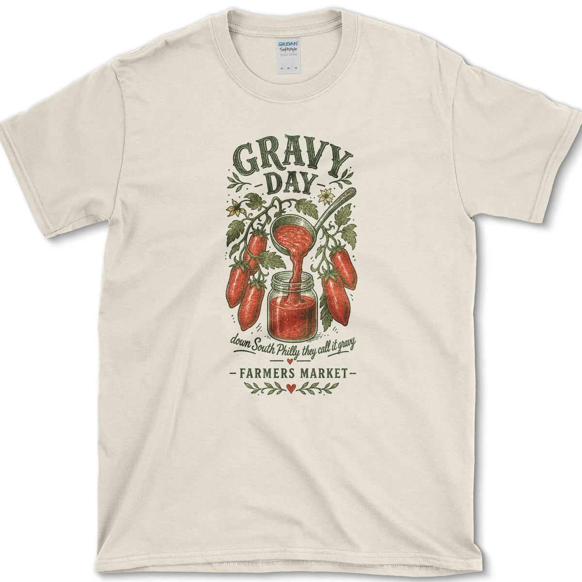 Gravy Day T-Shirt S / Natural Essential Tees