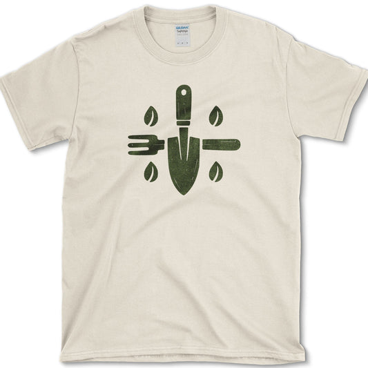 Grow and Nurture T-Shirt Essential Tees / S / Natural Physical Item