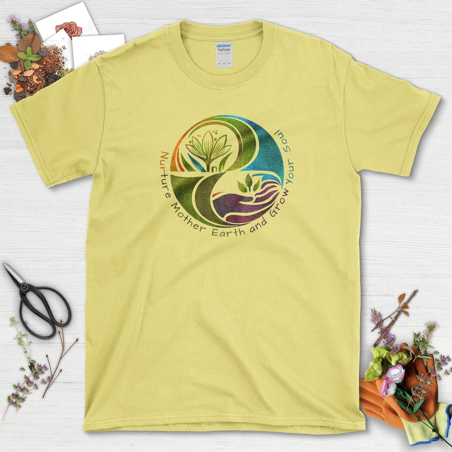 Grow Your Soul T-Shirt Cornsilk / S T-Shirt