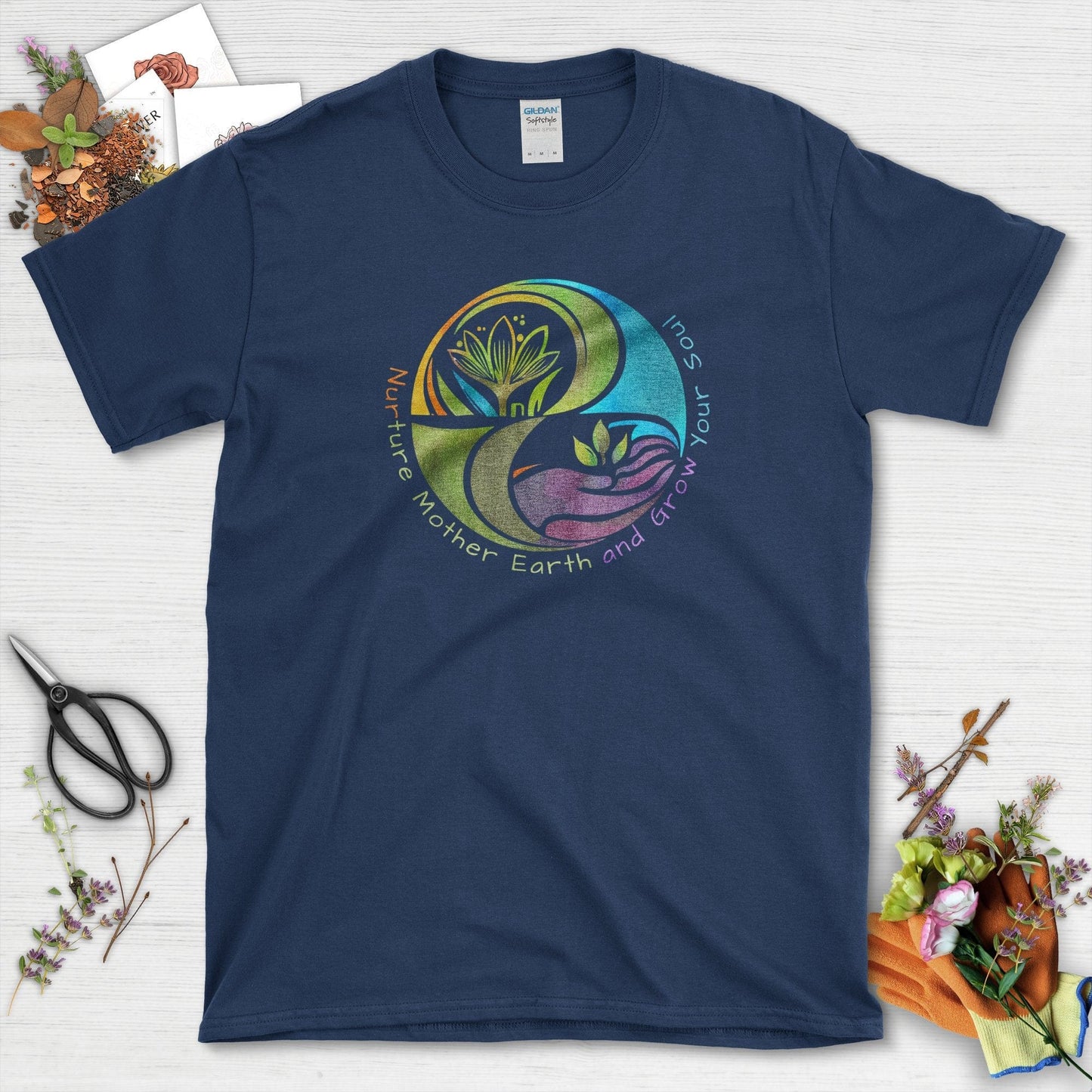 Grow Your Soul T-Shirt Navy / S T-Shirt