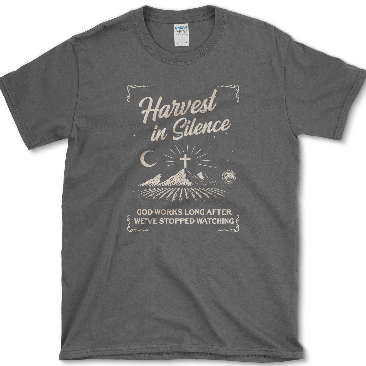 Harvest in Silence T-Shirt Essential Tees / S / Dark Heather Physical Item