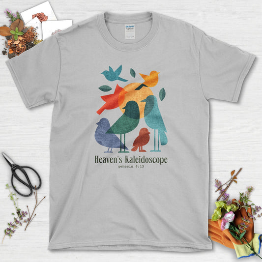 Heaven's Kaleidoscope T-Shirt Essential Tees / S / Sport Grey Physical Item