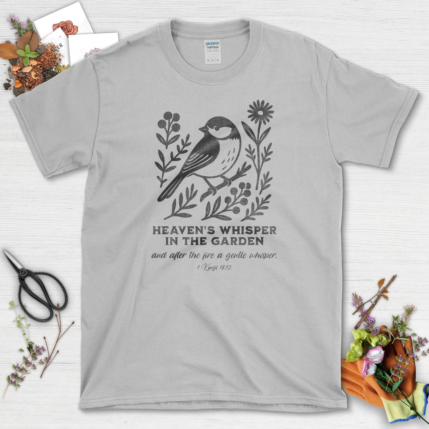 Heaven's Whisper T-Shirt Sport Grey / S Essential Tees