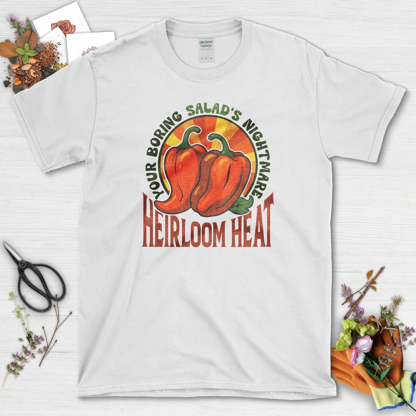 Heirloom Heat Salad's Nightmare T-Shirt White / M Physical Item