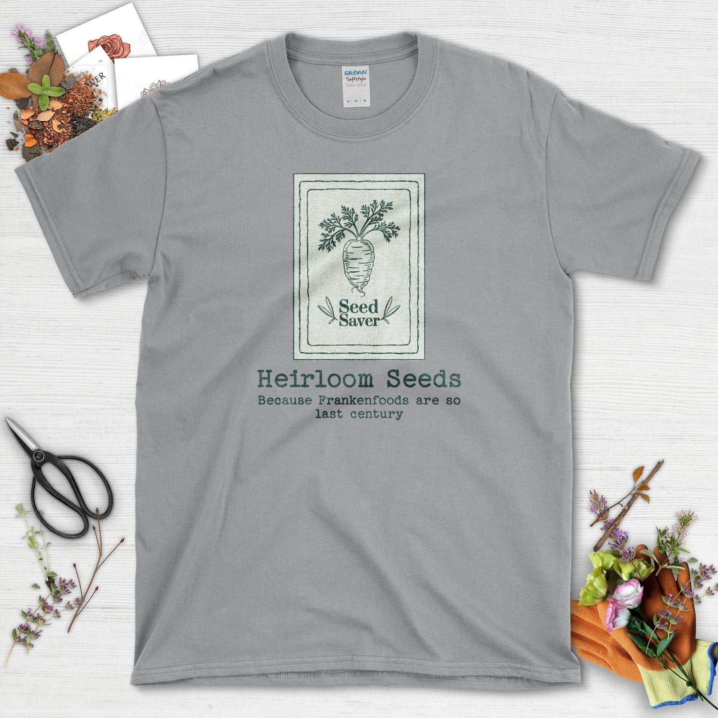 Heirloom Seeds T-Shirt Sport Grey / S T-Shirt