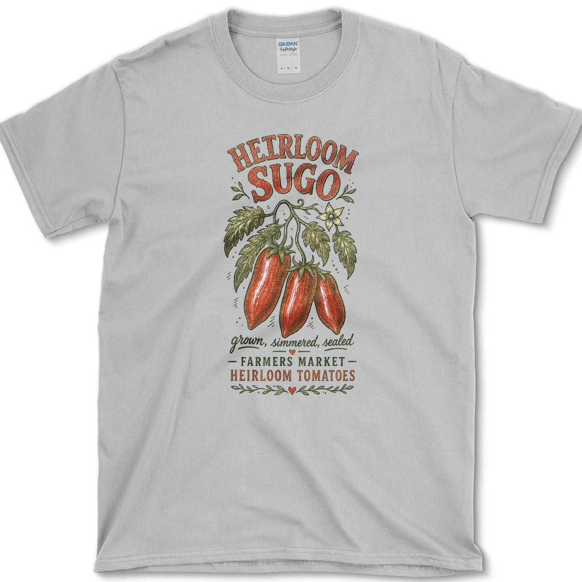 Heirloom Sugo T-Shirt S / Sport Grey Essential Tees