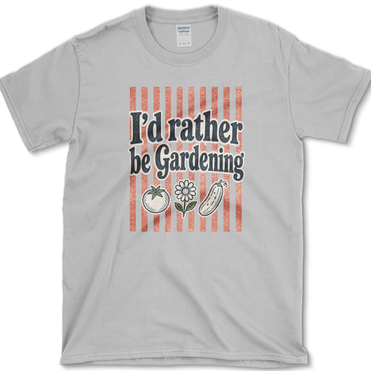 I'd Rather Be Gardening T-Shirt S / Sport Grey Essential Tees