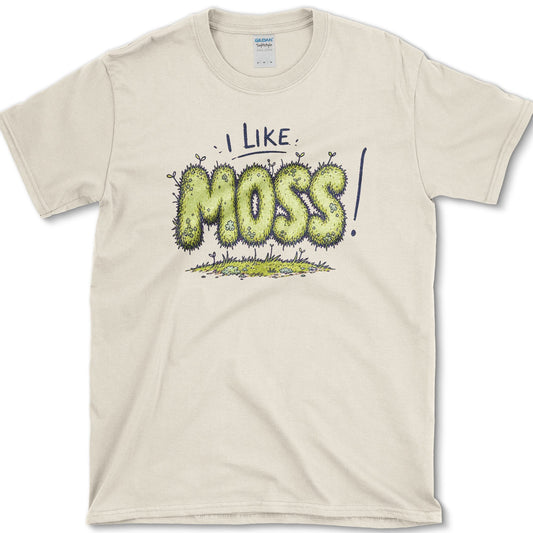 I Like Moss T-Shirt S / Natural Essential Tees