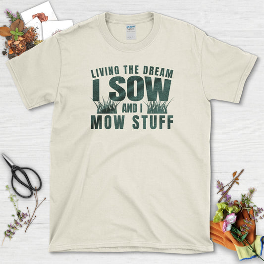 I Sow And I Mow Stuff T-Shirt Natural / S T-Shirt