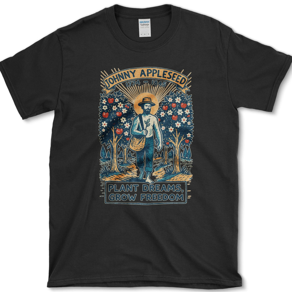 Johnny Appleseed T-Shirt Military Green / S Essential Tees