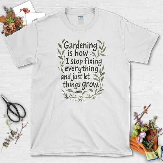 Let Things Grow T-Shirt White / S Physical Item