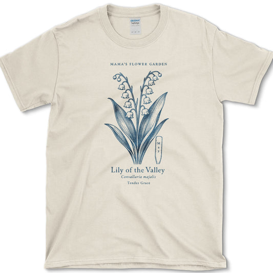 Lily of the Valley T-Shirt S / Natural Essential Tees