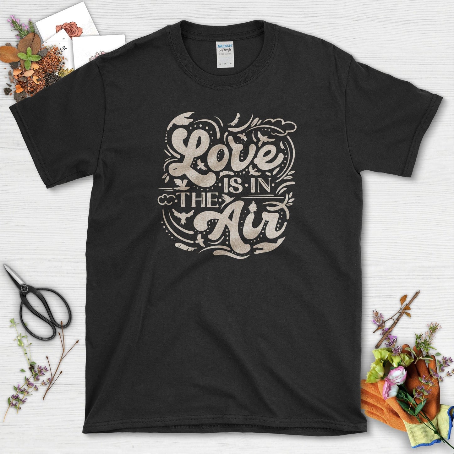Love Is In Air T-Shirt Black / S T-Shirt