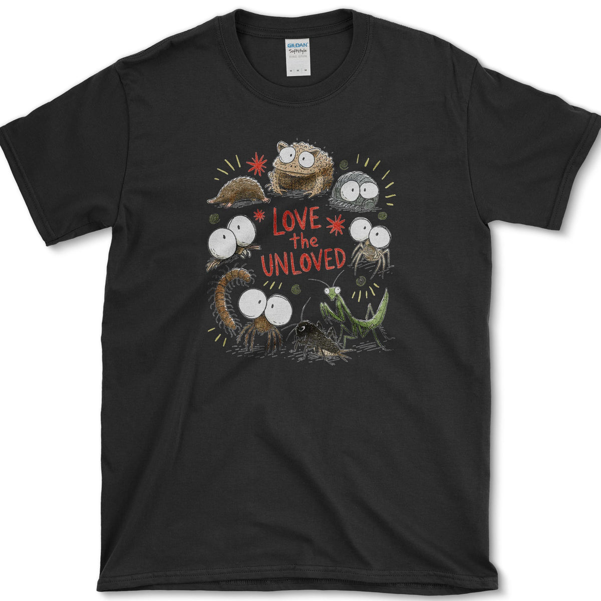 Love The Unloved T-Shirt S / Black Essential Tees