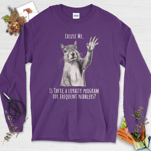 Loyalty Program Frequent Nibblers Long Sleeve Purple / S Physical Item