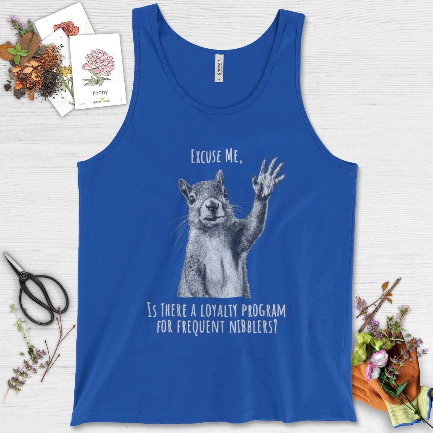 Loyalty Program Frequent Nibblers Tank Top True Royal / XS Physical Item