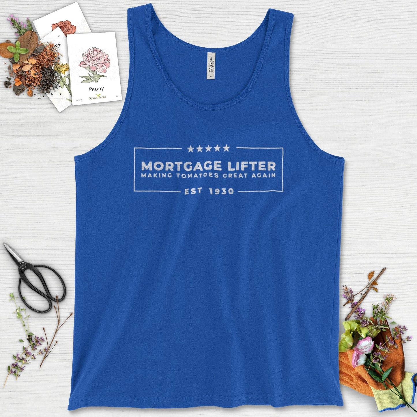 Making Tomatoes Great Again Tank Top True Royal / XS Physical Item