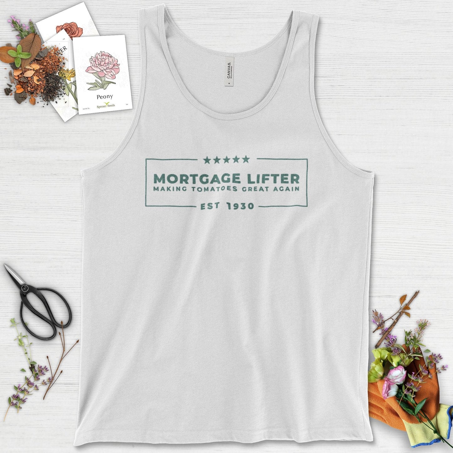 Making Tomatoes Great Again Tank Top White / XS Physical Item