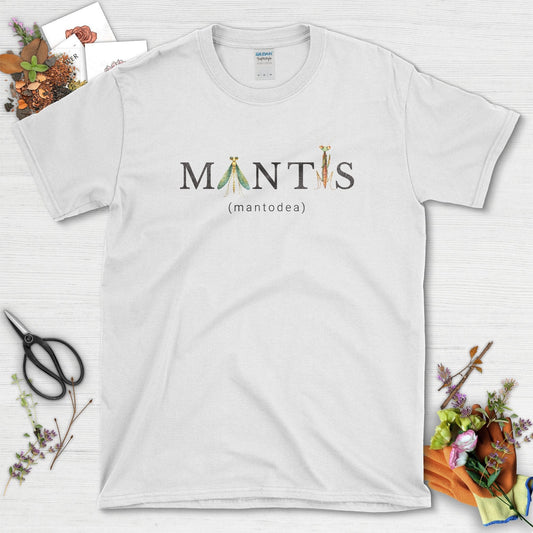 Mantis Praying Insect T-Shirt White / S T-Shirt