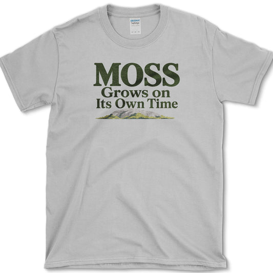 Moss Own Time T-Shirt S / Sport Grey Essential Tees