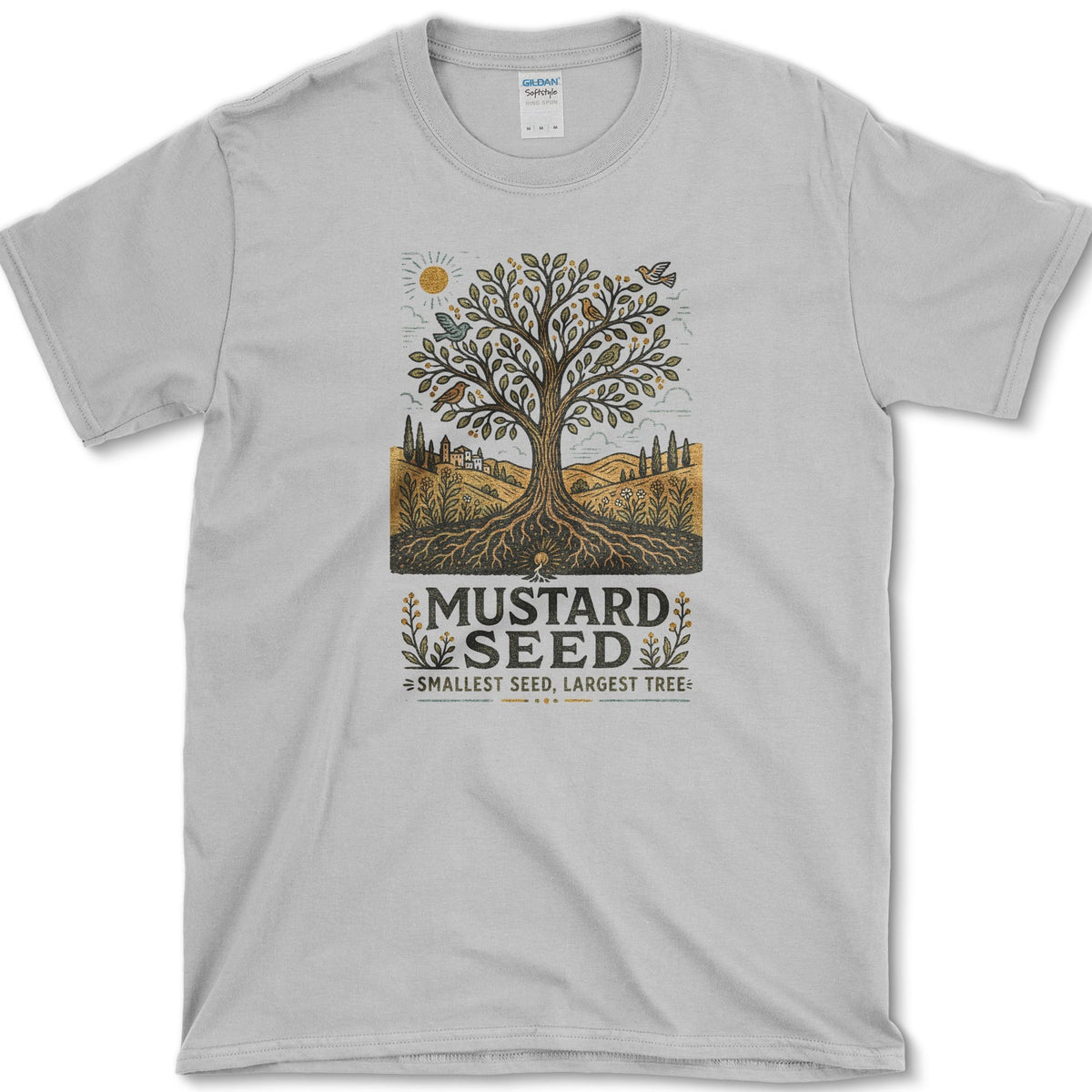 Mustard Seed T-Shirt Sport Grey / S Essential Tees