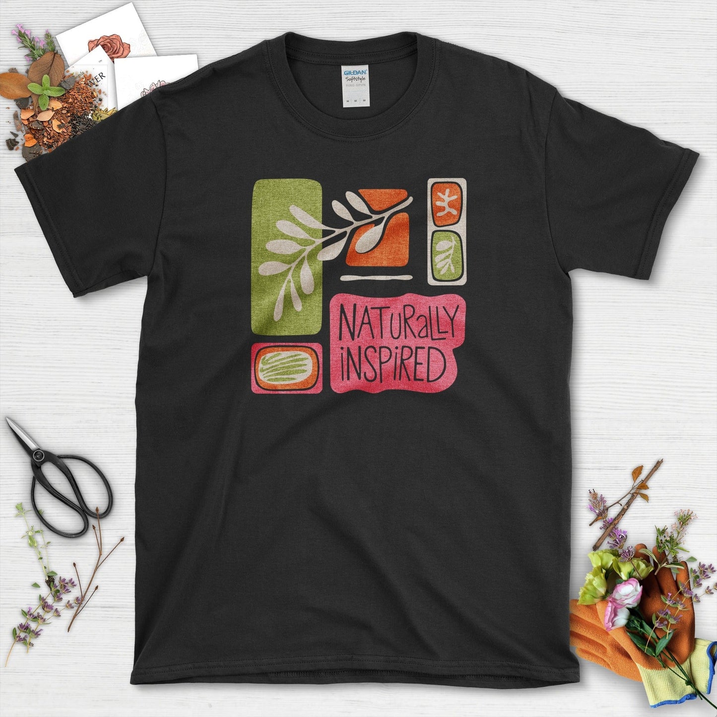 Naturally Inspired Garden T-Shirt Black / S T-Shirt