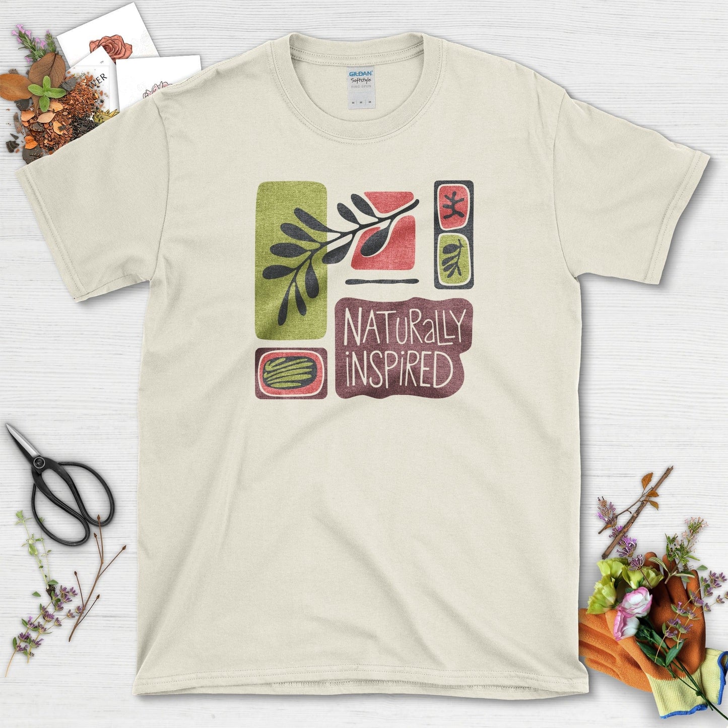 Naturally Inspired Garden T-Shirt Natural / S T-Shirt