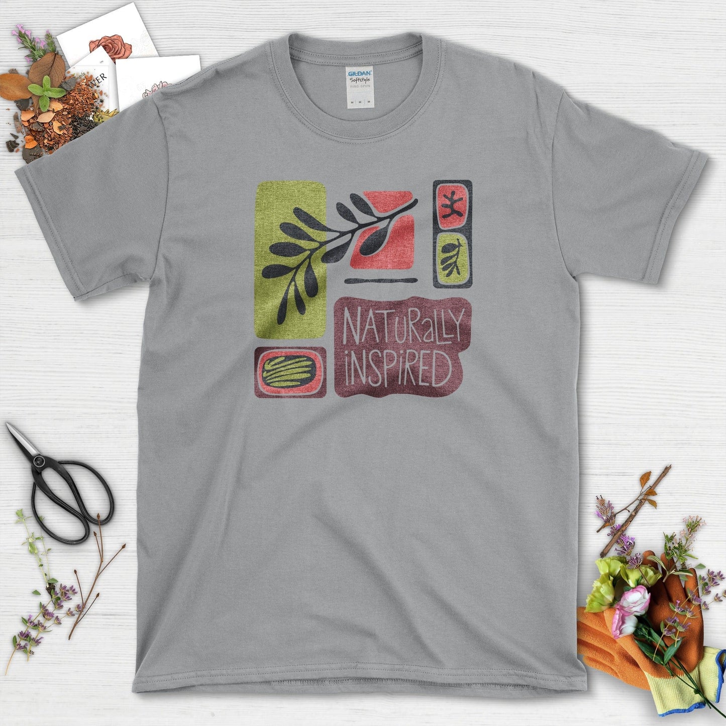 Naturally Inspired Garden T-Shirt Sport Grey / S T-Shirt
