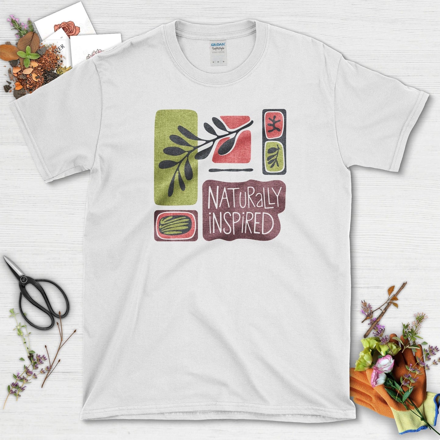 Naturally Inspired Garden T-Shirt White / S T-Shirt