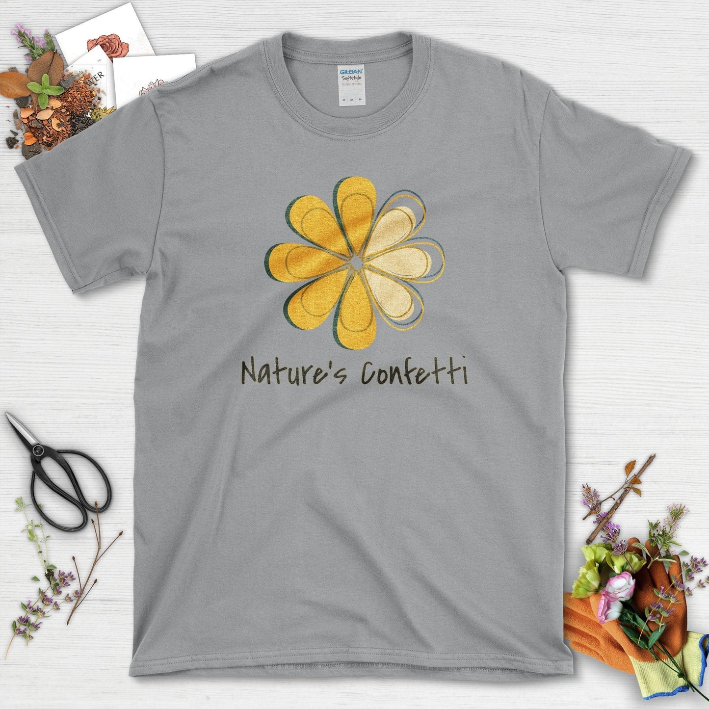 Nature's Confetti T-Shirt Sport Grey / S T-Shirt