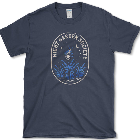 Night Garden Society T-Shirt Navy / S Essential Tees