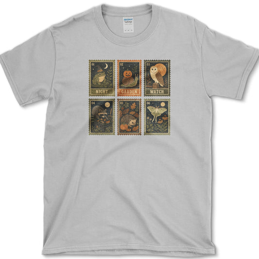 Night Garden Watch T-Shirt Sport Grey / S Essential Tees
