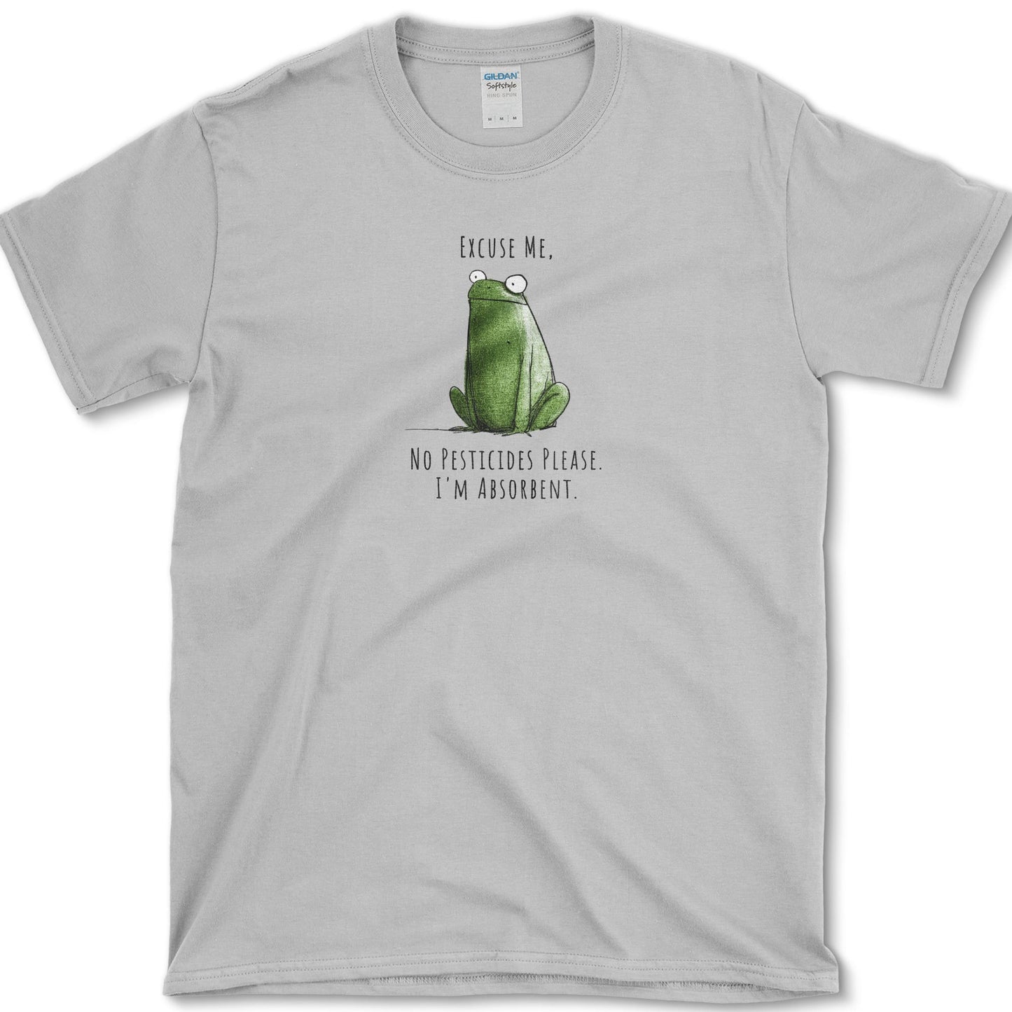 No Pesticides Please T-Shirt Sport Grey / S Essential Tees