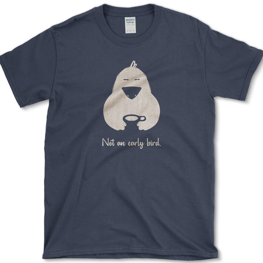 Not An Early Bird T-Shirt Navy / S Essential Tees