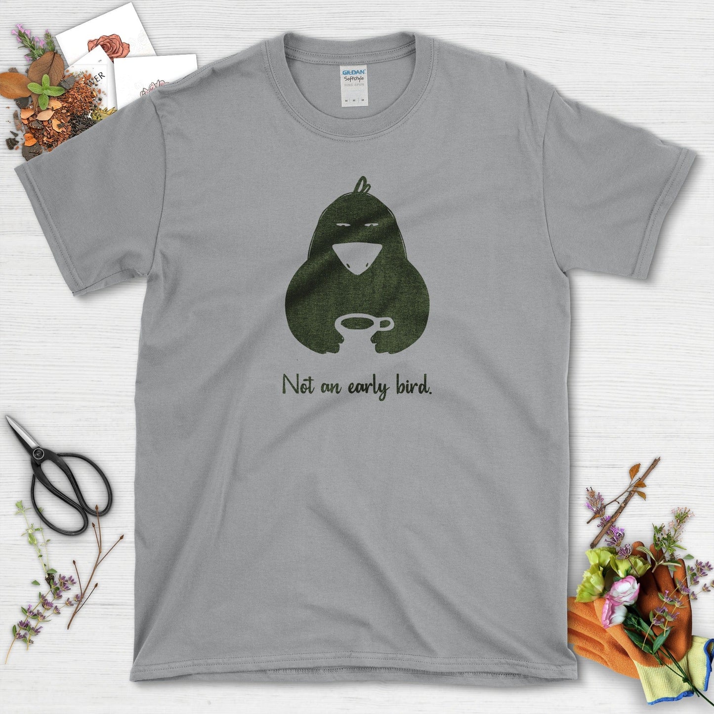 Not An Early Bird T-Shirt Sport Grey / S T-Shirt