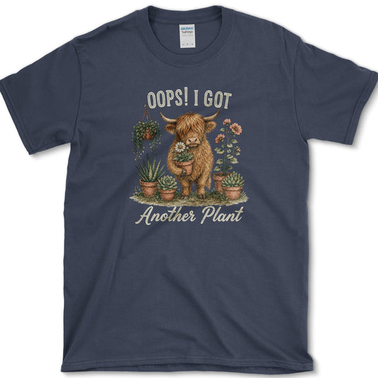 Oops Another Plant T-Shirt S / Navy Essential Tees