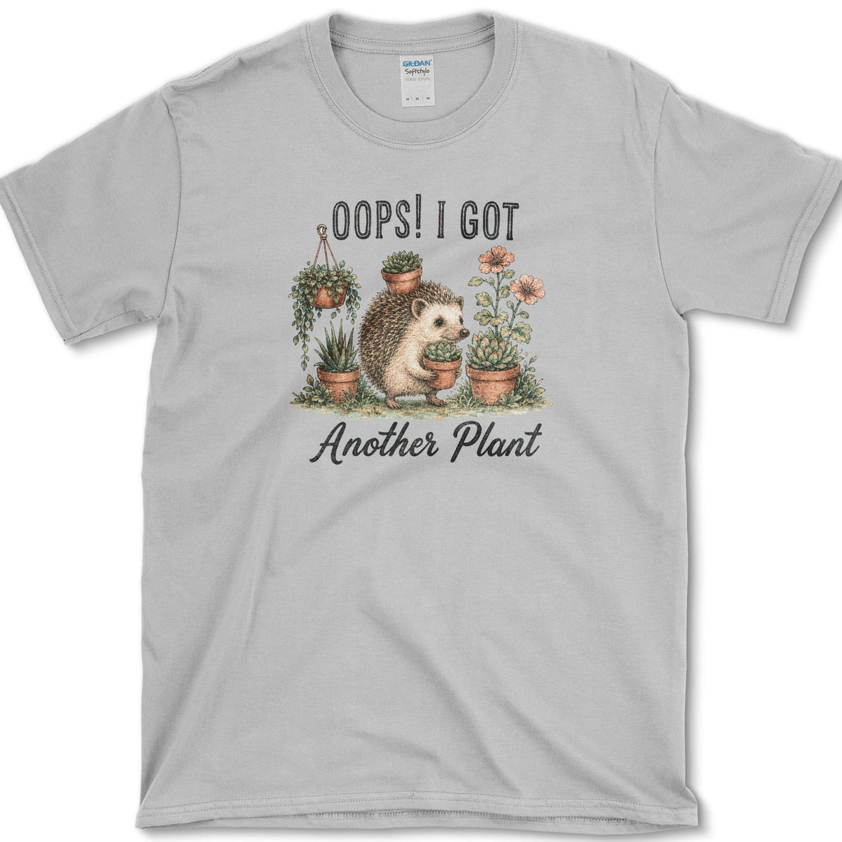 Oops Another Plant T-Shirt S / Sport Grey Essential Tees