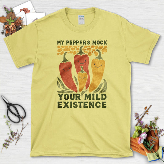 Peppers Mock Existence T-Shirt Cornsilk / M Physical Item