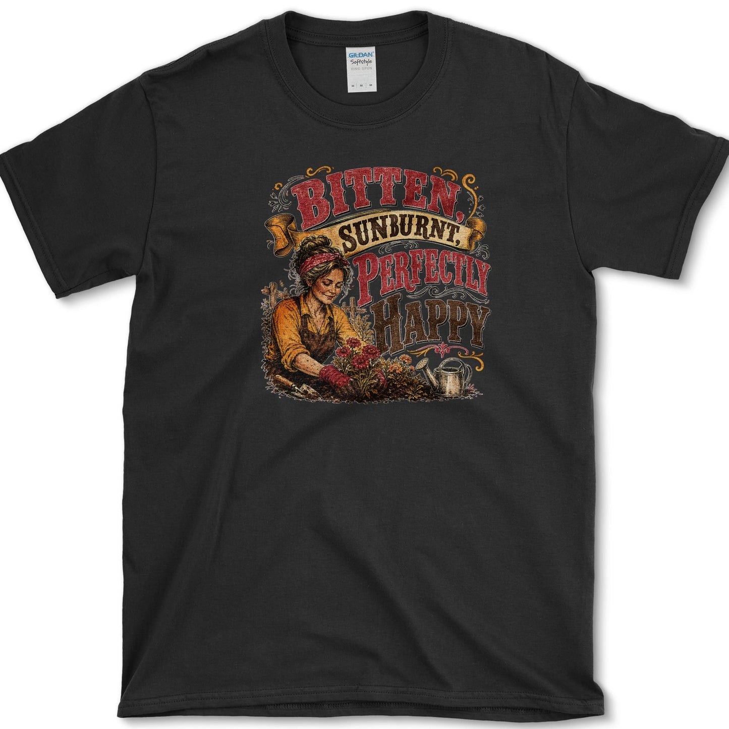 Perfectly Happy T-Shirt Black / S Essential Tees
