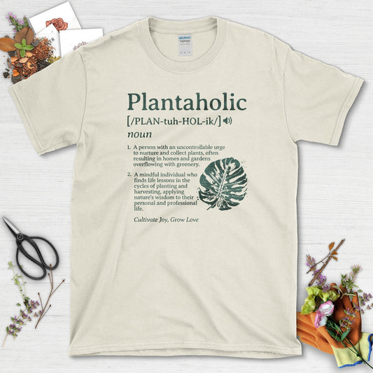 Plantaholic Definition T-Shirt Natural / S T-Shirt