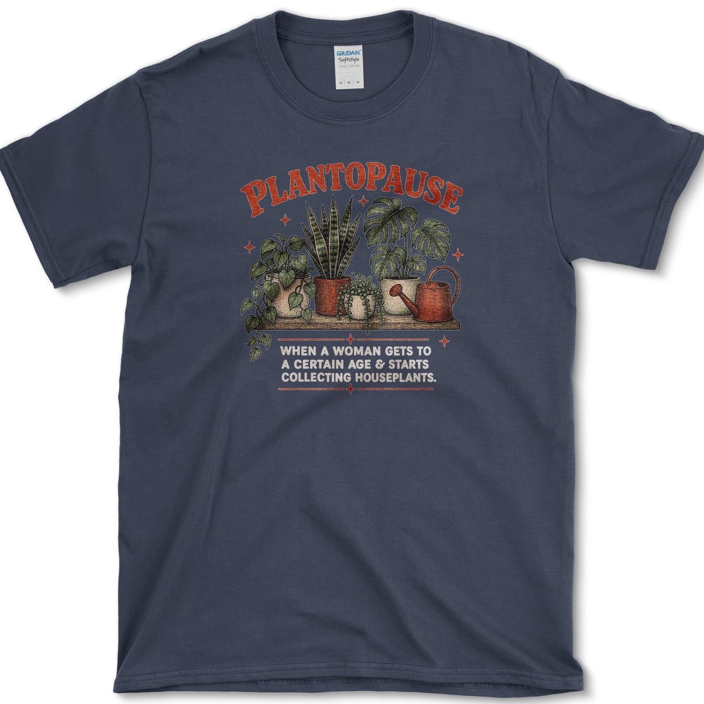 Plantopause T-Shirt Navy / S Essential Tees