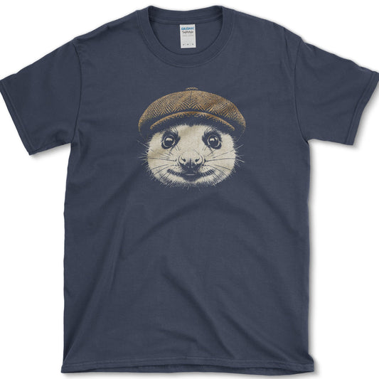 Possum in Tweed design featuring opossum artwork on a t-shirt