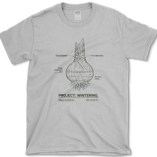 Project Wintering T-Shirt Essential Tees / S / Sport Grey Physical Item