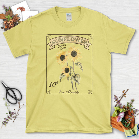 Quality Sunflower Seeds T-Shirt Cornsilk / S T-Shirt