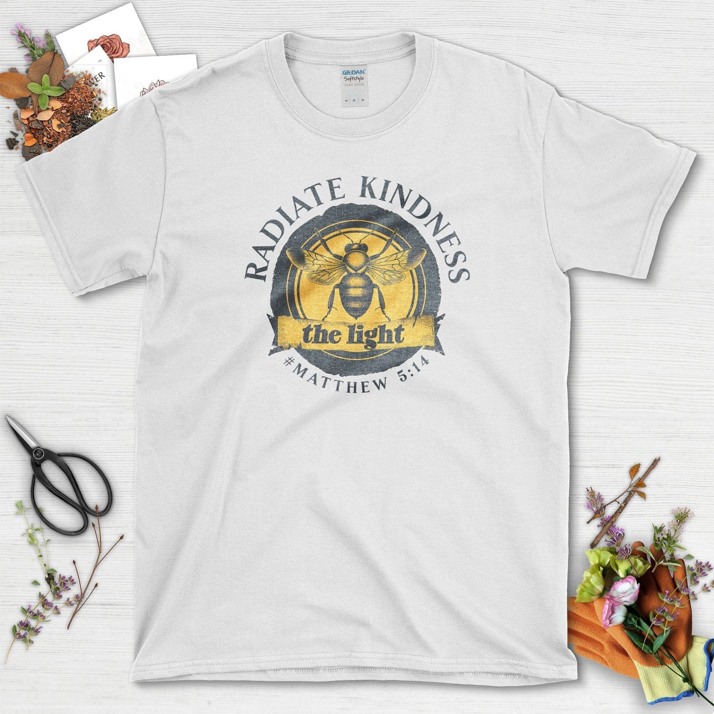 Radiate Kindness Matthew 5:14 T-Shirt T-Shirt