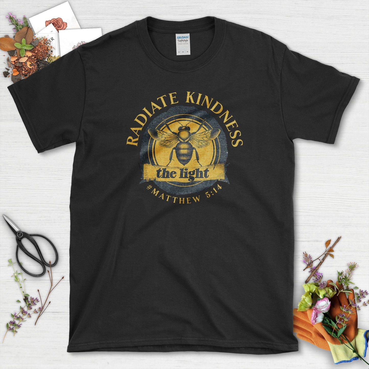 Radiate Kindness Matthew 5:14 T-Shirt T-Shirt