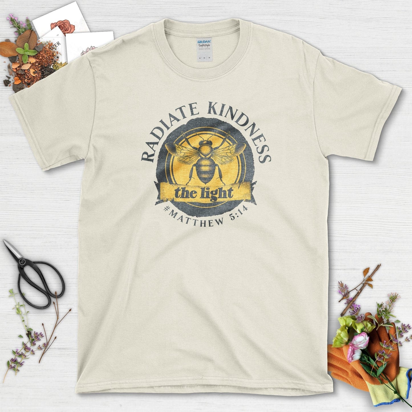 Radiate Kindness Matthew 5:14 T-Shirt T-Shirt