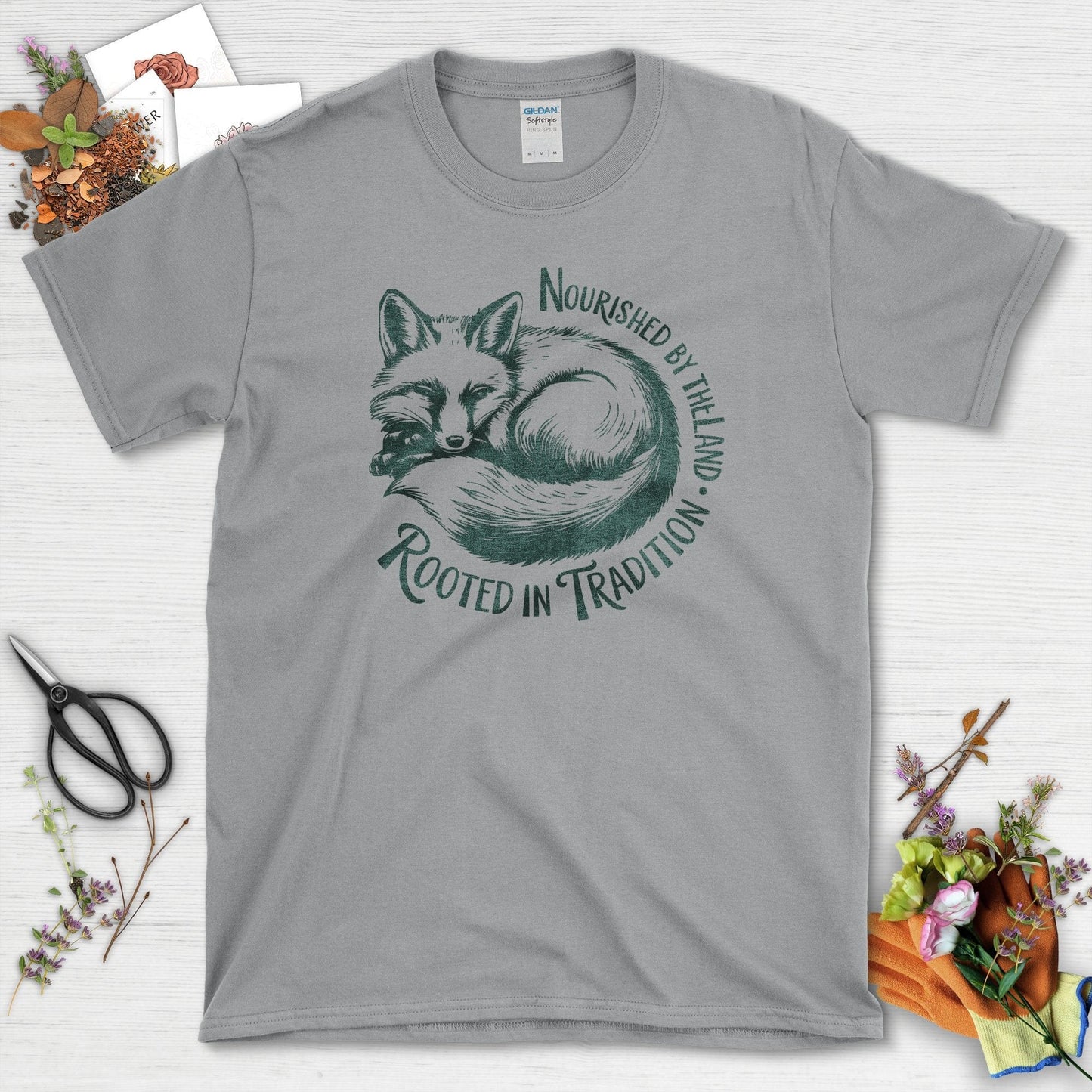 Rooted in Tradition T-Shirt T-Shirts / S / Sport Grey Physical Item